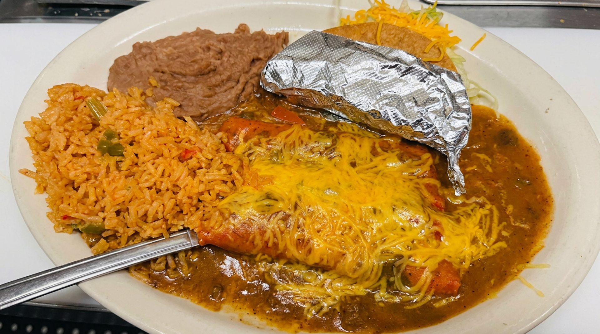 Enchilada plates